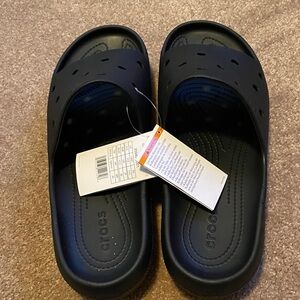 Crocs Men’s Croc Black Slide Sandals